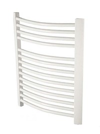 GRZEJNIK łazienkowy 50x80 biały łuk drabinka 429W 90°C